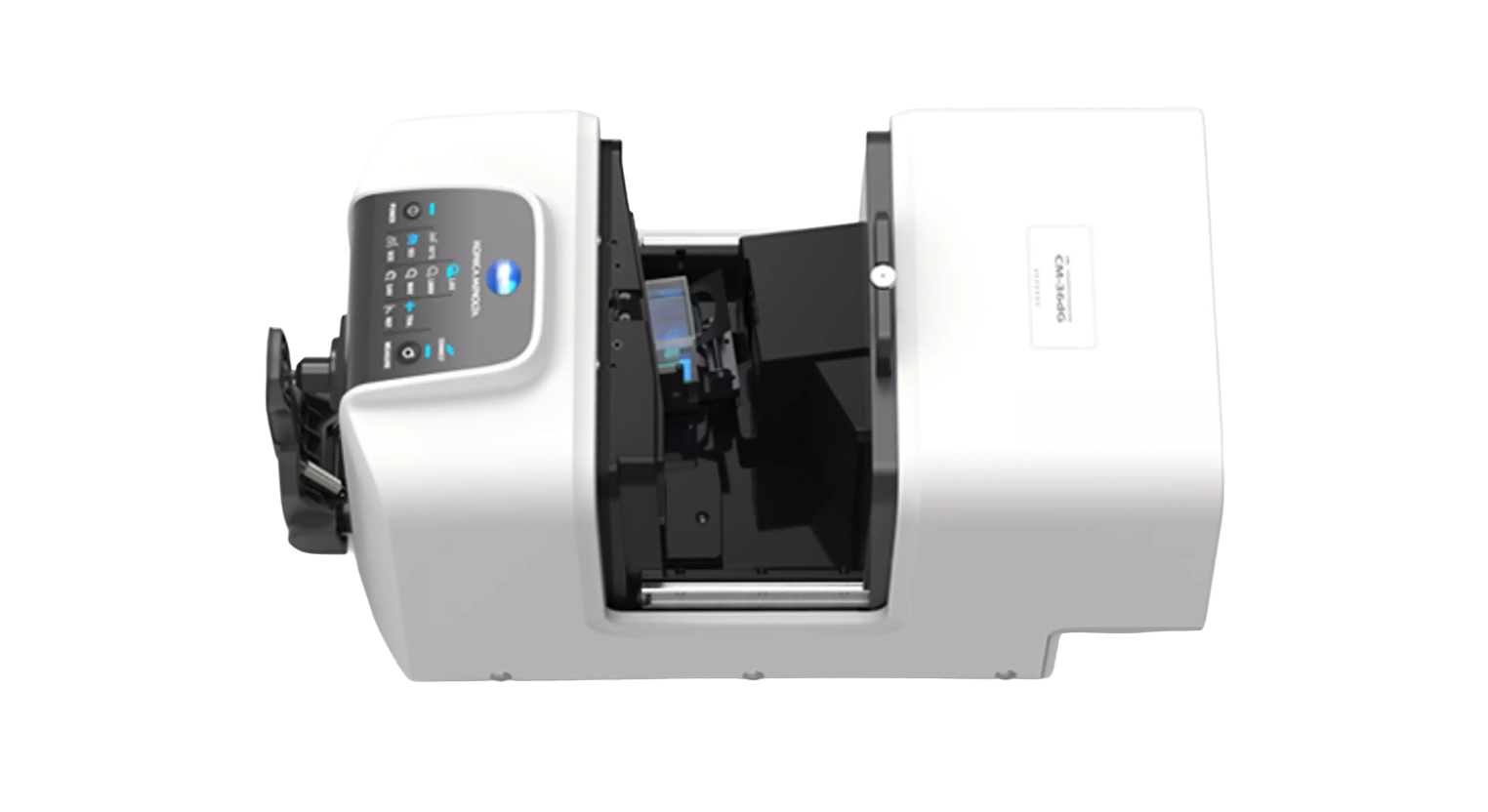 Konica Minolta CM-36dG spektrofotometre — üstten görünüm